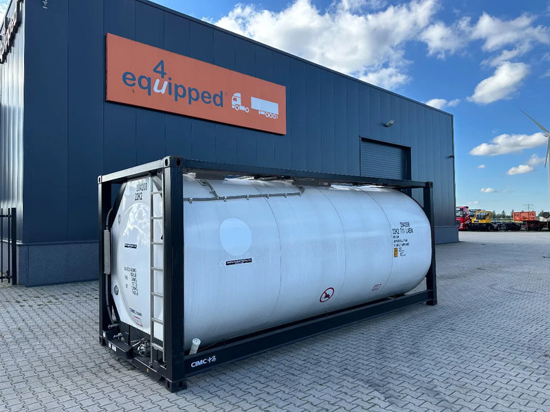CIMC NEW / UNUSED, for FOOD STUFF or CHEMICAL, 20FT ISO, 25.030L, L4BN, UN Portable, T11, test: 1-2027 - Резервуар для хранения: фото 1 CIMC NEW / UNUSED, for FOOD STUFF or CHEMICAL, 20FT ISO, 25.030L, L4BN, UN Portable, T11, test: 1-2027 - Резервуар для хранения: фото 1