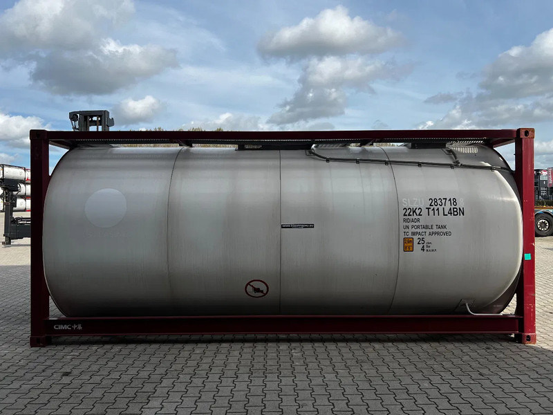 CIMC UNUSED,  BOTH FOOD STUFF/CHEMICAL USE, 20FT ISO,  25.000L, L4BN, UN Portable, T11, test: 12-2026 в лизинг CIMC UNUSED,  BOTH FOOD STUFF/CHEMICAL USE, 20FT ISO,  25.000L, L4BN, UN Portable, T11, test: 12-2026: фото 17