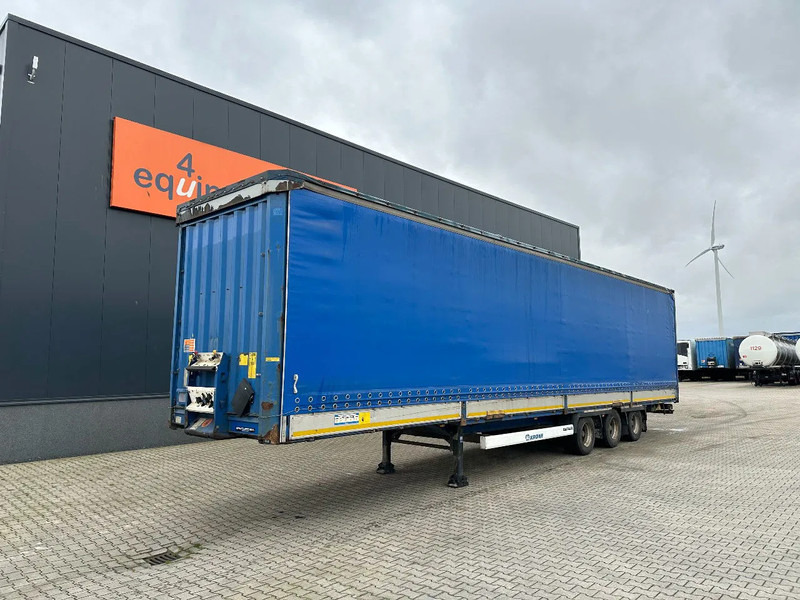 Krone Mega, alu zijborden, hefdak, nieuwe zeilen, Code XL, Huckepack, BPW, NL-trailer - Полуприцеп-фургон: фото 1 Krone Mega, alu zijborden, hefdak, nieuwe zeilen, Code XL, Huckepack, BPW, NL-trailer - Полуприцеп-фургон: фото 1