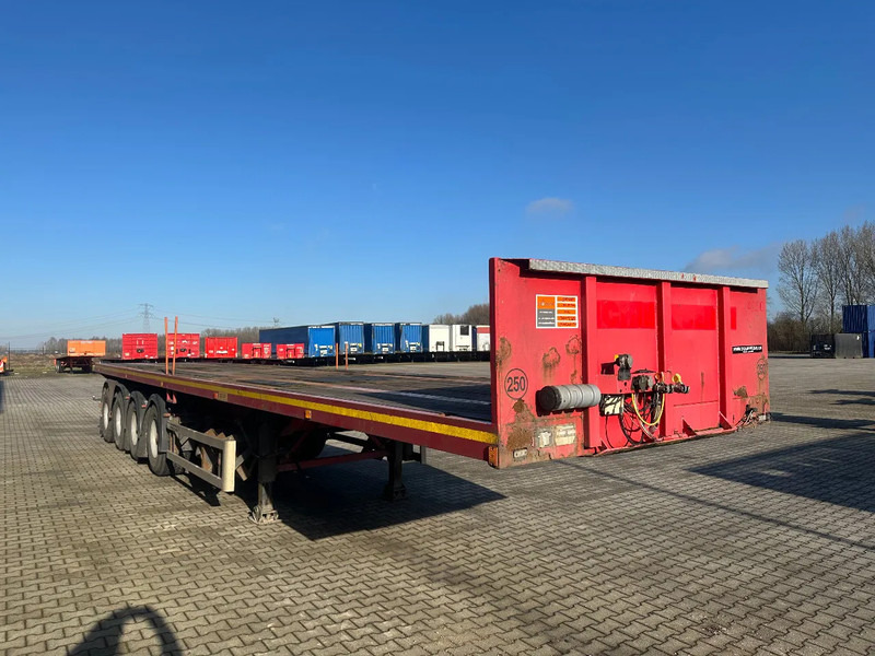 MOL 62 tons Ballast trailer, 4 axles, 2 steering axles, Belgium- trailer, 70% tyres - Полуприцеп бортовой/ Платформа: фото 5 MOL 62 tons Ballast trailer, 4 axles, 2 steering axles, Belgium- trailer, 70% tyres - Полуприцеп бортовой/ Платформа: фото 5