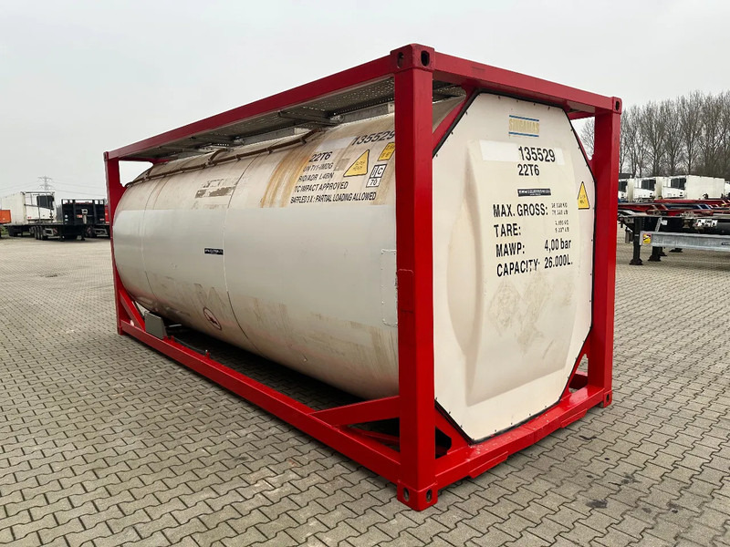 SINGAMAS 20FT ISO, 26.000L/1-COMP/3 BAFFELS/3 manholes, 5Y inspection: 06/2027 в лизинг SINGAMAS 20FT ISO, 26.000L/1-COMP/3 BAFFELS/3 manholes, 5Y inspection: 06/2027: фото 6
