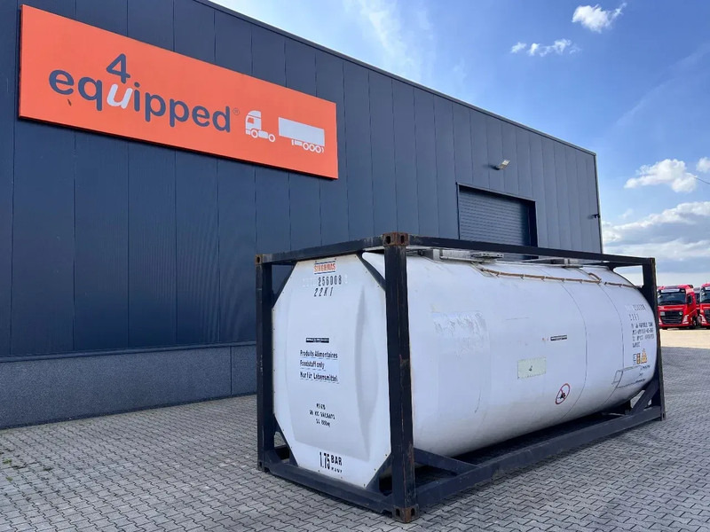 SINGAMAS TOP: Food grade, 25.000L, foodgrade, insp. till 07/2026 - Резервуар для хранения: фото 1 SINGAMAS TOP: Food grade, 25.000L, foodgrade, insp. till 07/2026 - Резервуар для хранения: фото 1