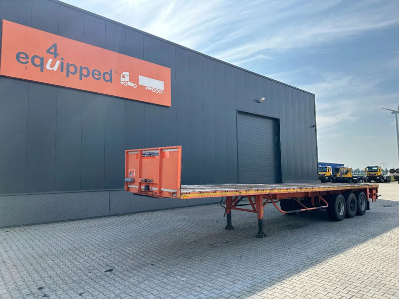 Stas HEAVY DUTY FLATBED, spring-suspension (9 LEAFS), BALLAST-TRAILER - Полуприцеп бортовой/ Платформа: фото 1 Stas HEAVY DUTY FLATBED, spring-suspension (9 LEAFS), BALLAST-TRAILER - Полуприцеп бортовой/ Платформа: фото 1