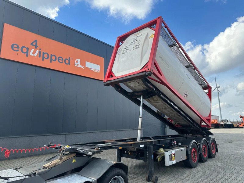 Van Hool 20FT Tipping-chassis, ADR (EX/II, EX/III, FL, AT), SAF, 2 liftaxles, APK/ADR: 06-2025 - Полуприцеп-контейнеровоз/ Сменный кузов: фото 1 Van Hool 20FT Tipping-chassis, ADR (EX/II, EX/III, FL, AT), SAF, 2 liftaxles, APK/ADR: 06-2025 - Полуприцеп-контейнеровоз/ Сменный кузов: фото 1