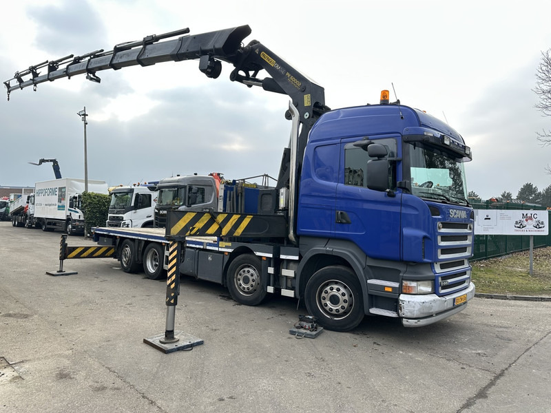 Scania R 440 B 8X2*6 + CRANE PK60002 G (8x hydr + 2x manual) + WINCH - RETARDER - LIFT + STEERING AXLE - NL TRUCK - Фургон: фото 1 Scania R 440 B 8X2*6 + CRANE PK60002 G (8x hydr + 2x manual) + WINCH - RETARDER - LIFT + STEERING AXLE - NL TRUCK - Фургон: фото 1