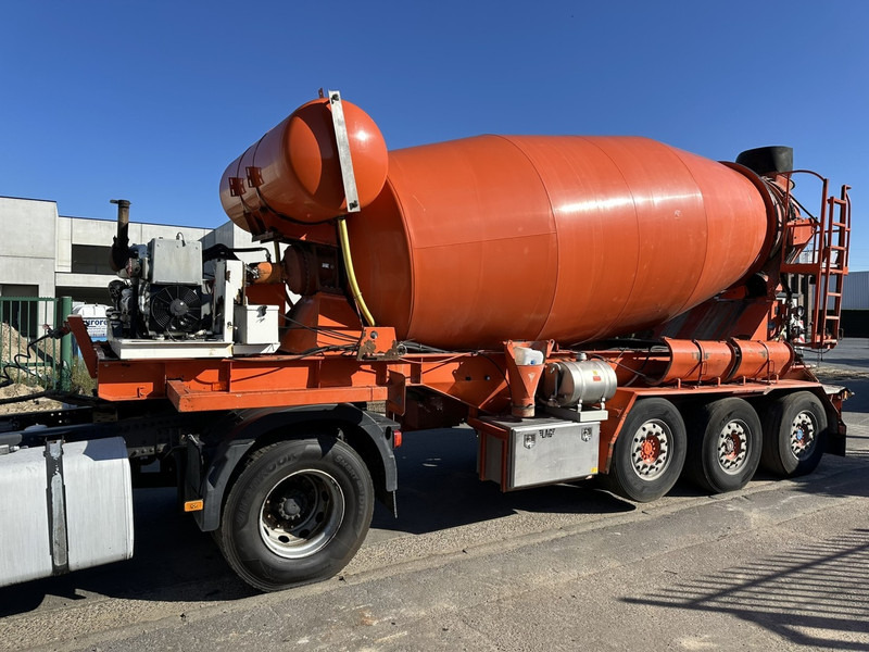 Kwb 12m³ CONCRETE MIXER KARRENA + DEUTZ 6 CYL AUX. ENGINE 3-AXLES SAF DISC - ALCOA ALU WHEELS - BE PAPERS - Полуприцеп бетоносмеситель: фото 1 Kwb 12m³ CONCRETE MIXER KARRENA + DEUTZ 6 CYL AUX. ENGINE 3-AXLES SAF DISC - ALCOA ALU WHEELS - BE PAPERS - Полуприцеп бетоносмеситель: фото 1