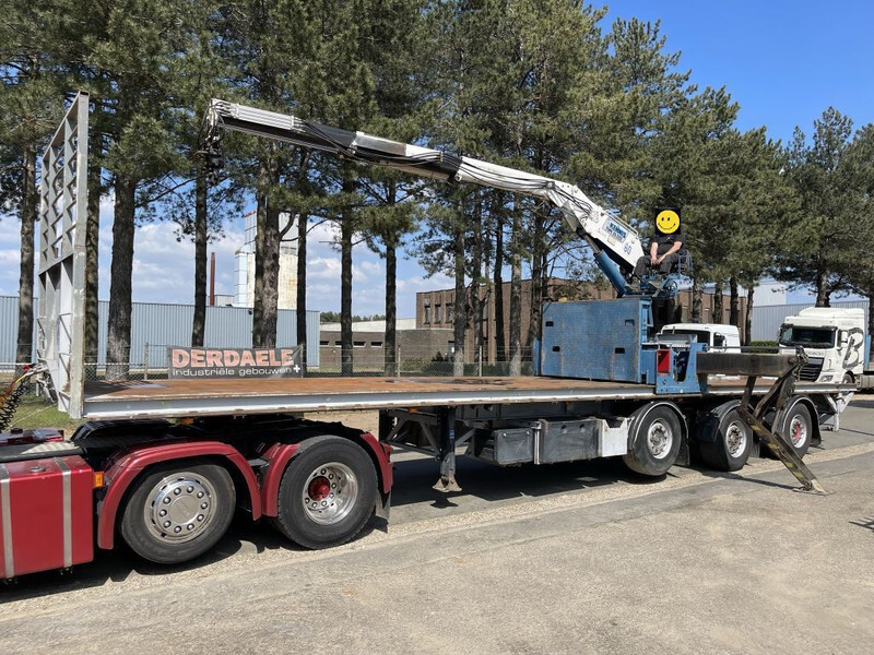 Kwb 3 assen ROLKRAAN KENNIS 20.000 (2x ext + rotator) - 3 ASSEN SAF - 1 LIFT AS / 2 STUURASSEN - SCHRIJFREMMEN - CENTRALE SMERING - Полуприцеп бортовой/ Платформа: фото 1 Kwb 3 assen ROLKRAAN KENNIS 20.000 (2x ext + rotator) - 3 ASSEN SAF - 1 LIFT AS / 2 STUURASSEN - SCHRIJFREMMEN - CENTRALE SMERING - Полуприцеп бортовой/ Платформа: фото 1