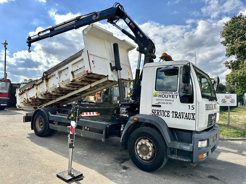 MAN LC 18.280 18T 4x2 TIPPER + CRANE (2018!!!) HIAB 099 E-2 DUO (921h!) - *157.000km* - FULL AIR - BE TRUCK - Самосвал, Автоманипулятор: фото 1 MAN LC 18.280 18T 4x2 TIPPER + CRANE (2018!!!) HIAB 099 E-2 DUO (921h!) - *157.000km* - FULL AIR - BE TRUCK - Самосвал, Автоманипулятор: фото 1