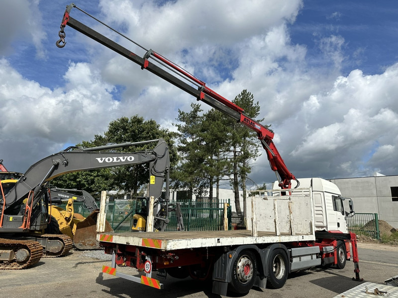 MAN TG 360 A 6x2 + KRAN ATLAS 100.1 A3 - PLATFORM 5m80 - E3 - LIFT-AXLE - FULL AIR SUSPENSION - ZF AS TRONIC - BE TRUCK - Грузовик бортовой/ Платформа, Автоманипулятор: фото 5 MAN TG 360 A 6x2 + KRAN ATLAS 100.1 A3 - PLATFORM 5m80 - E3 - LIFT-AXLE - FULL AIR SUSPENSION - ZF AS TRONIC - BE TRUCK - Грузовик бортовой/ Платформа, Автоманипулятор: фото 5