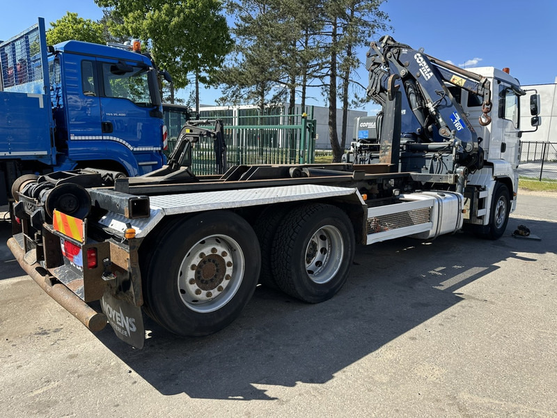 MAN TGA 26.310 6X2 HOOKLIFT + CRANE COPMA 160.4 + JIB J2 + WINCH - RADIO - LIFT + STEERING AXLE - EURO 3 - BE - Крюковой мультилифт, Автоманипулятор: фото 5 MAN TGA 26.310 6X2 HOOKLIFT + CRANE COPMA 160.4 + JIB J2 + WINCH - RADIO - LIFT + STEERING AXLE - EURO 3 - BE - Крюковой мультилифт, Автоманипулятор: фото 5