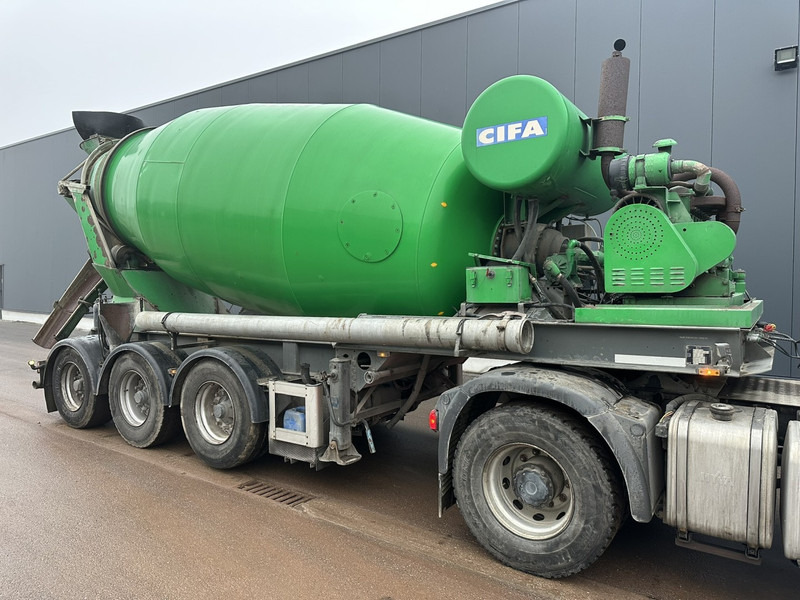 MOL CIFA 12m³ BETONMIXER / CONCRETE MIXER + BUITENMOTOR DEUTZ ENGINE 6 CYL - 3-AS BPW - GOEDE STAAT - BELGISCHE PAPIEREN - Полуприцеп бетоносмеситель: фото 1 MOL CIFA 12m³ BETONMIXER / CONCRETE MIXER + BUITENMOTOR DEUTZ ENGINE 6 CYL - 3-AS BPW - GOEDE STAAT - BELGISCHE PAPIEREN - Полуприцеп бетоносмеситель: фото 1