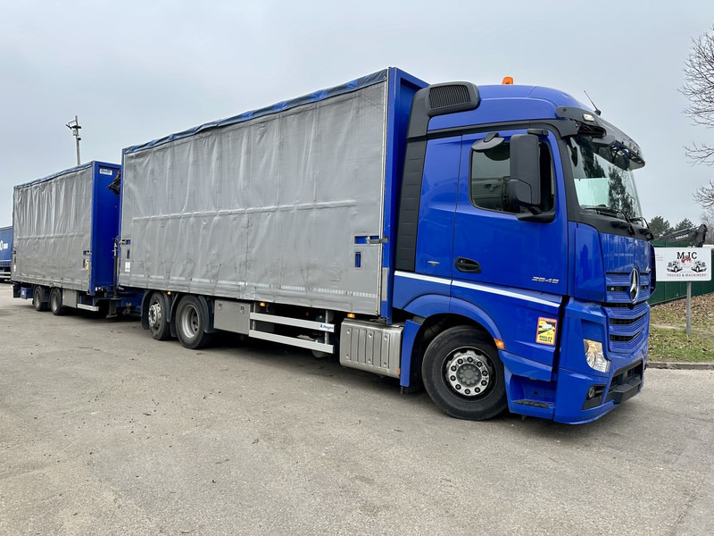 Mercedes-Benz Actros 2645 6x2 105m³ JUMBO + RETARDER + CRANE PALFINGER PK 19.001 SLD (4x) + RADIO - *FULL AIR* - FRIGO - EURO 6 - SAF AXLES - BELGIAN TRUCK - Автоманипулятор: фото 2 Mercedes-Benz Actros 2645 6x2 105m³ JUMBO + RETARDER + CRANE PALFINGER PK 19.001 SLD (4x) + RADIO - *FULL AIR* - FRIGO - EURO 6 - SAF AXLES - BELGIAN TRUCK - Автоманипулятор: фото 2