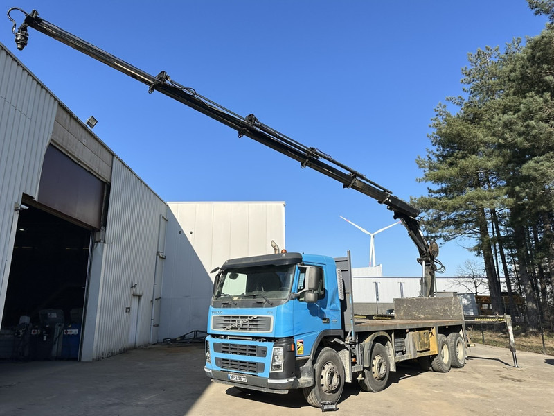 Volvo FM 440 8x4 PLAFORM 7m20 + CRANE HIAB 288 EP-5 HIDUO + RADIO + ROTATOR - MANUAL GEARBOX - BIG AXLES HUB REDUCTION - *395.000km* - Автоманипулятор: фото 1