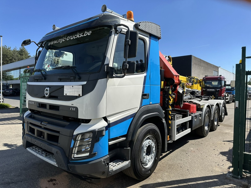 Volvo FMX 460 8x4 TRIDEM HOOKLIFT + CRANE PK 23002 SH + GRABBER / ROTATOR - EURO 6 - LIFT + STEERING AXLE - *374.000km* - EXT BUMPER - Крюковой мультилифт, Автоманипулятор: фото 3 Volvo FMX 460 8x4 TRIDEM HOOKLIFT + CRANE PK 23002 SH + GRABBER / ROTATOR - EURO 6 - LIFT + STEERING AXLE - *374.000km* - EXT BUMPER - Крюковой мультилифт, Автоманипулятор: фото 3
