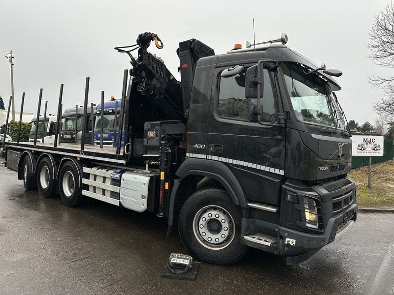Volvo FMX 460 8x4 TRIDEM + KRAN HIAB X-HIDUO 228 E-5 + ROTATOR - PLATFORM 7m15 - *222.000km* - TIRES 90% - BELGISCHE BRIEF - Грузовик бортовой/ Платформа, Автоманипулятор: фото 1 Volvo FMX 460 8x4 TRIDEM + KRAN HIAB X-HIDUO 228 E-5 + ROTATOR - PLATFORM 7m15 - *222.000km* - TIRES 90% - BELGISCHE BRIEF - Грузовик бортовой/ Платформа, Автоманипулятор: фото 1