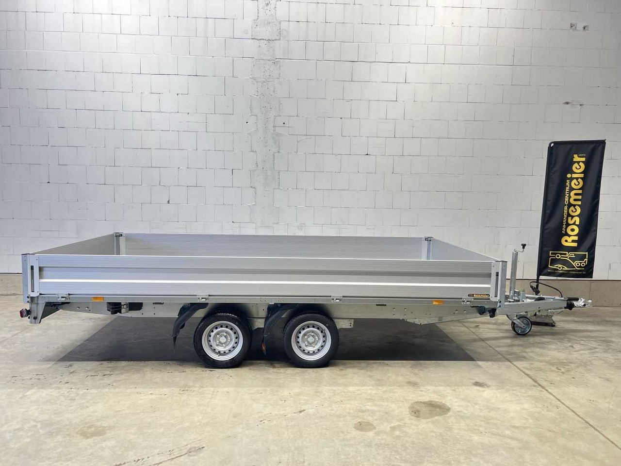 BOECKMANN HL-AL 4121/35 F Eco Hochlader - Прицеп для легкового автомобиля: фото 1 BOECKMANN HL-AL 4121/35 F Eco Hochlader - Прицеп для легкового автомобиля: фото 1