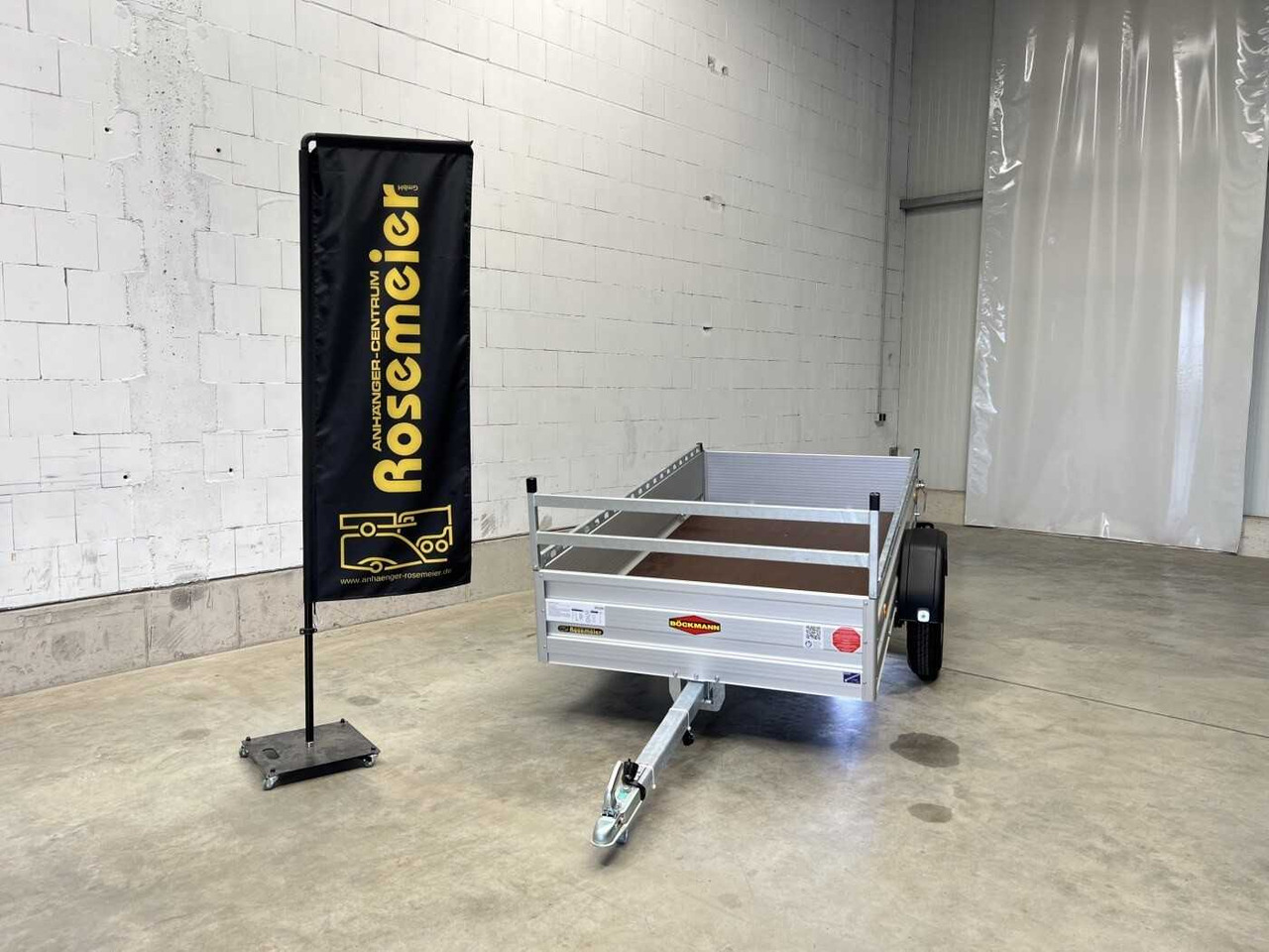 BOECKMANN TL-AL 2513/75 Profi Kastenanhänger ungebremst - Прицеп для легкового автомобиля: фото 1