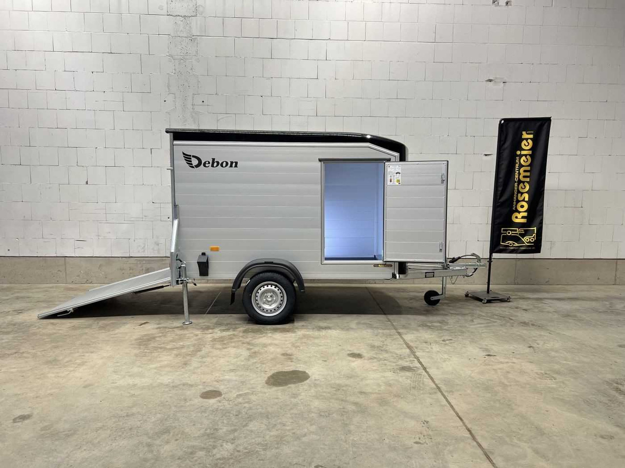 CHEVAL LIBERTE C255 Seitentür ungebremst Kofferanhänger - Прицеп-фургон: фото 1