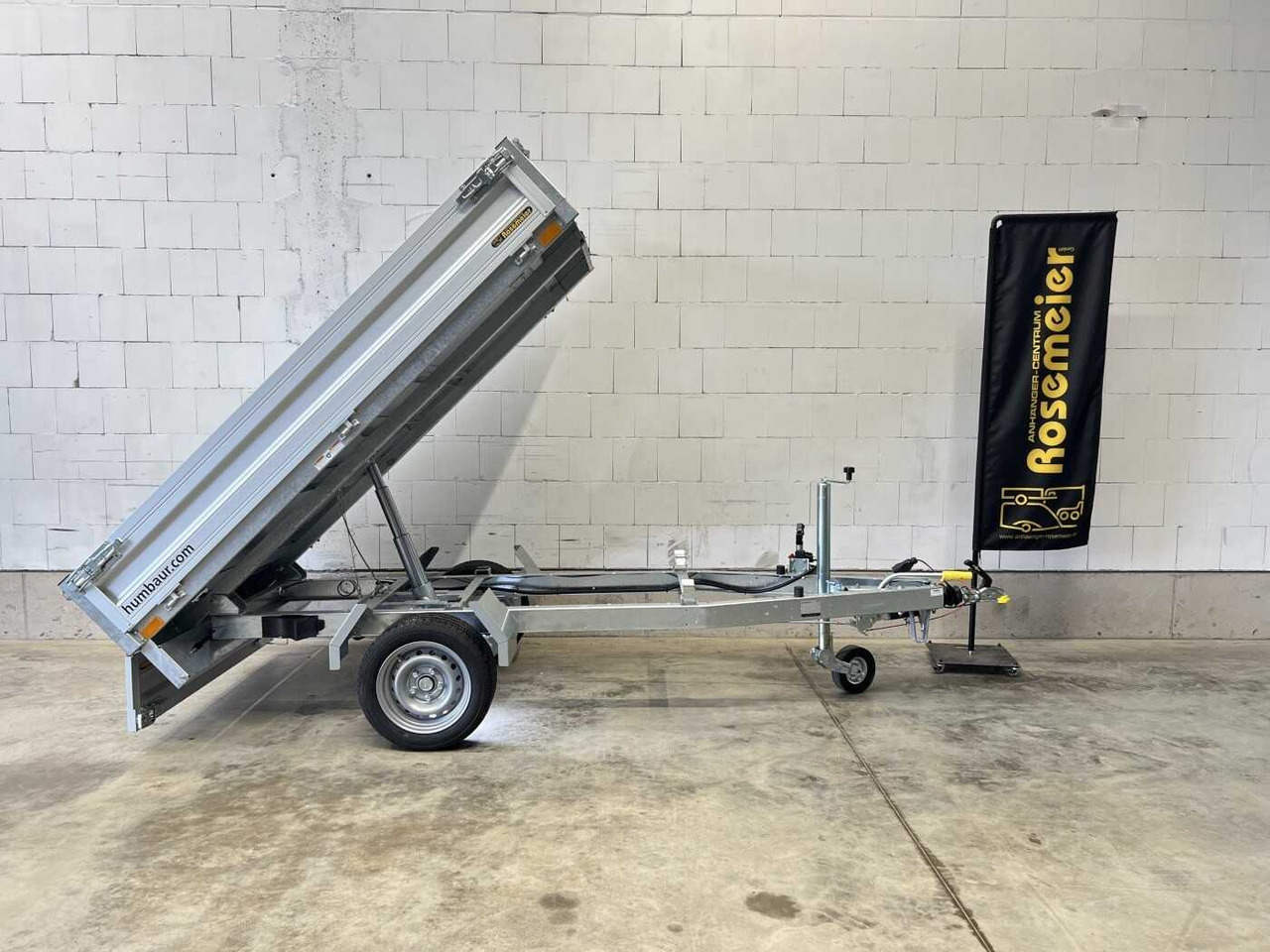 HUMBAUR HUK 152314 Flex Rückwärtskipper - Самосвальный прицеп: фото 1 HUMBAUR HUK 152314 Flex Rückwärtskipper - Самосвальный прицеп: фото 1