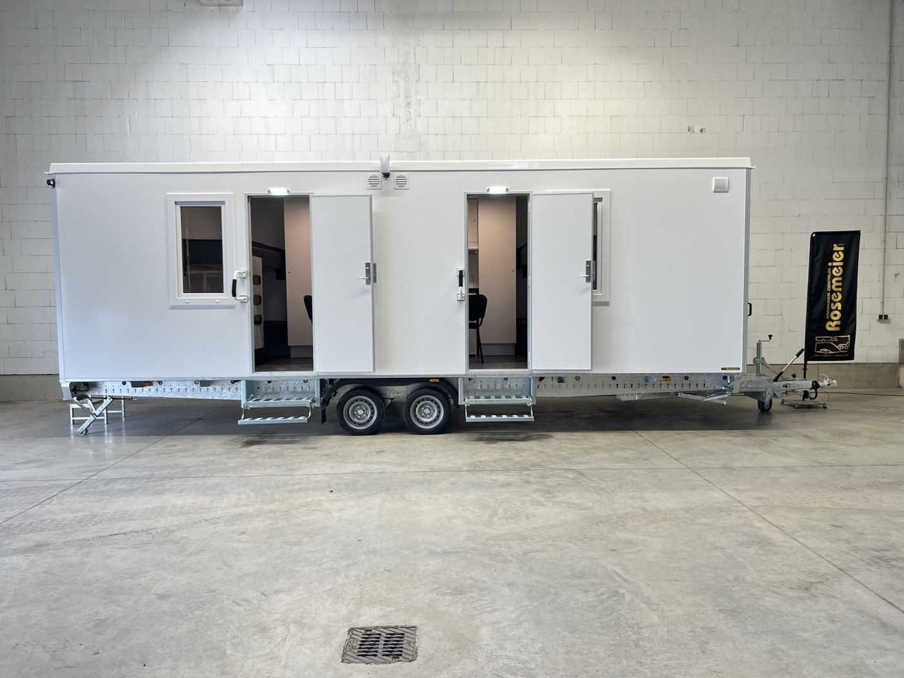 ROSEMEIER EW TA-NO Mannschaftswagen 738 Mannschaftswagen - Жилой контейнер, Прицеп: фото 1