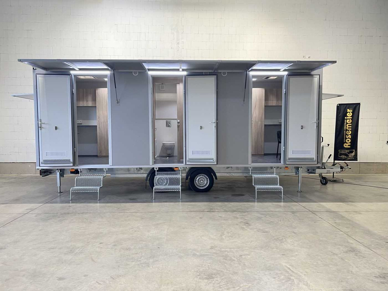 ROSEMEIER VE MOBI 6602-SP2-2 Individual Mannschaftswagen - Жилой контейнер, Прицеп: фото 1
