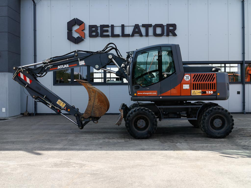 ATLAS 150W - Колёсный экскаватор: фото 1