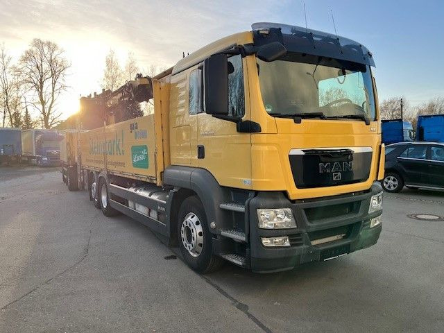 MAN TGS 26.400 Baustoff LKW mit Ladekran Atlas 210.2  в лизинг MAN TGS 26.400 Baustoff LKW mit Ladekran Atlas 210.2: фото 14