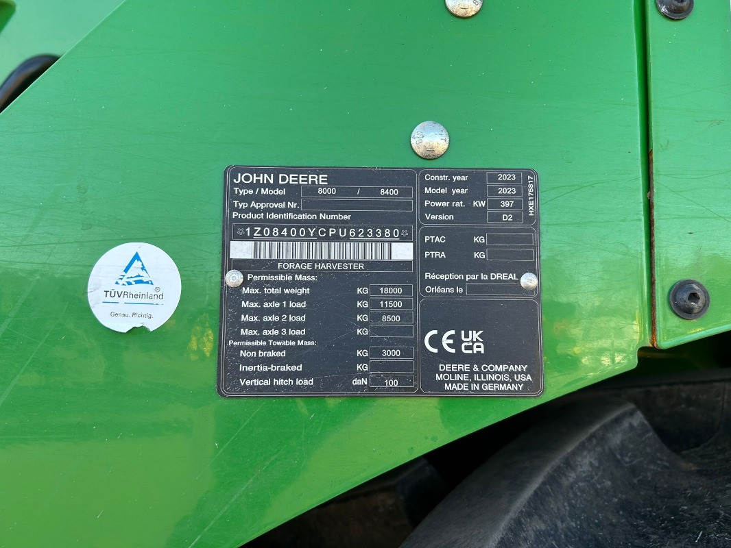 John Deere 8400i в лизинг John Deere 8400i: фото 14