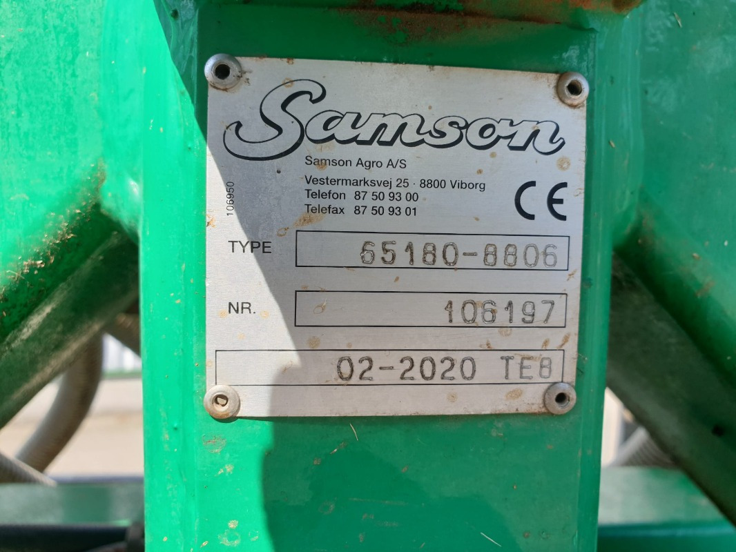 Samson TE 8 - Техника для внесения удобрений: фото 2 Samson TE 8 - Техника для внесения удобрений: фото 2