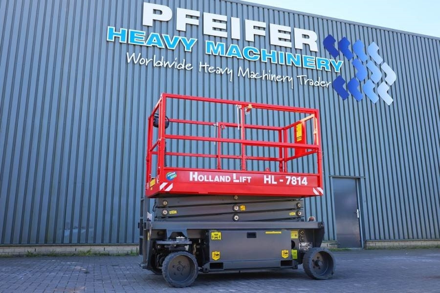Holland Lift Ecostar HL-7814 Electric, 10m Working Height, 450k - Ножничный подъемник: фото 1 Holland Lift Ecostar HL-7814 Electric, 10m Working Height, 450k - Ножничный подъемник: фото 1