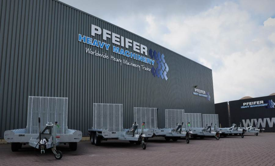 Прицеп для спецтехники Hulco Terrax-2 3500kg 2 Axel Trailer, 2.770 kg Capacity,: фото 1