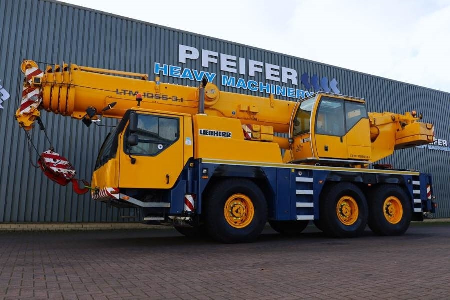 Liebherr LTM1055-3.1 Diesel, 6x6x6 Drive, 5 Sections 32.5m - Вседорожный кран: фото 1 Liebherr LTM1055-3.1 Diesel, 6x6x6 Drive, 5 Sections 32.5m - Вседорожный кран: фото 1
