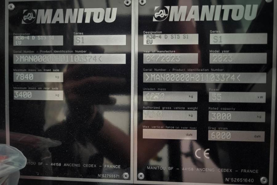 Manitou M30-4 Valid inspection, *Guarantee, Diesel, 4x4 Dr - Внедорожный погрузчик: фото 5 Manitou M30-4 Valid inspection, *Guarantee, Diesel, 4x4 Dr - Внедорожный погрузчик: фото 5