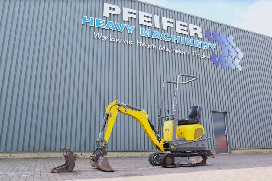 Wacker Neuson SWE08B Wacker Neuson mini excavator including 2 bu - Мини-экскаватор: фото 1 Wacker Neuson SWE08B Wacker Neuson mini excavator including 2 bu - Мини-экскаватор: фото 1