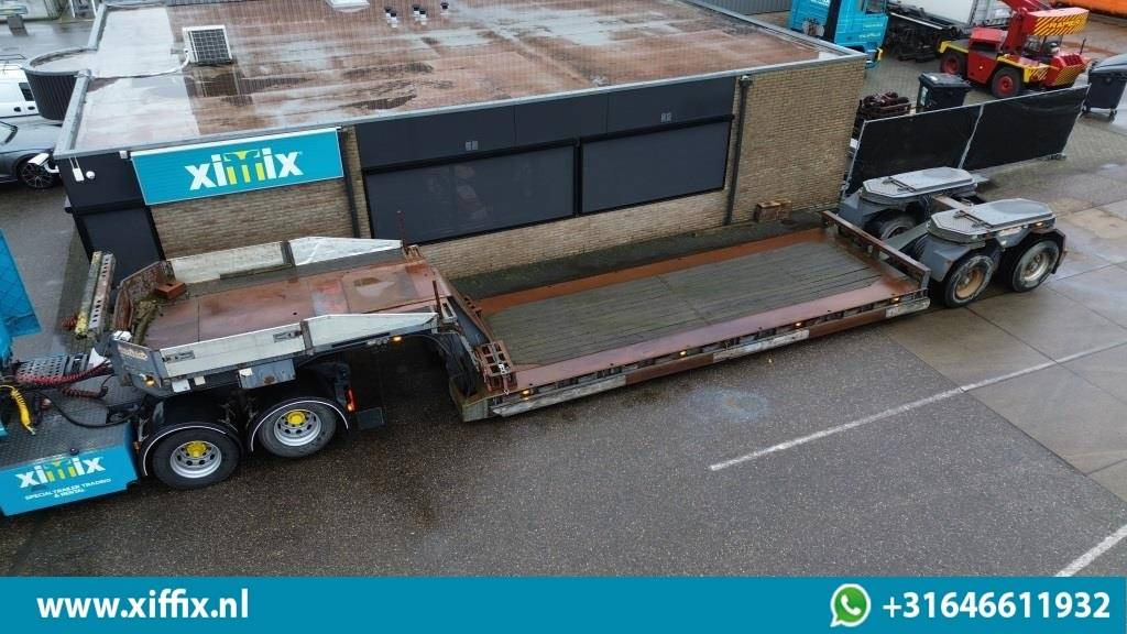 Nooteboom 2-ass. Dieplader met afneembare Nek / 16 Ton assen / 2x gestuurd - Низкорамный полуприцеп: фото 1 Nooteboom 2-ass. Dieplader met afneembare Nek / 16 Ton assen / 2x gestuurd - Низкорамный полуприцеп: фото 1