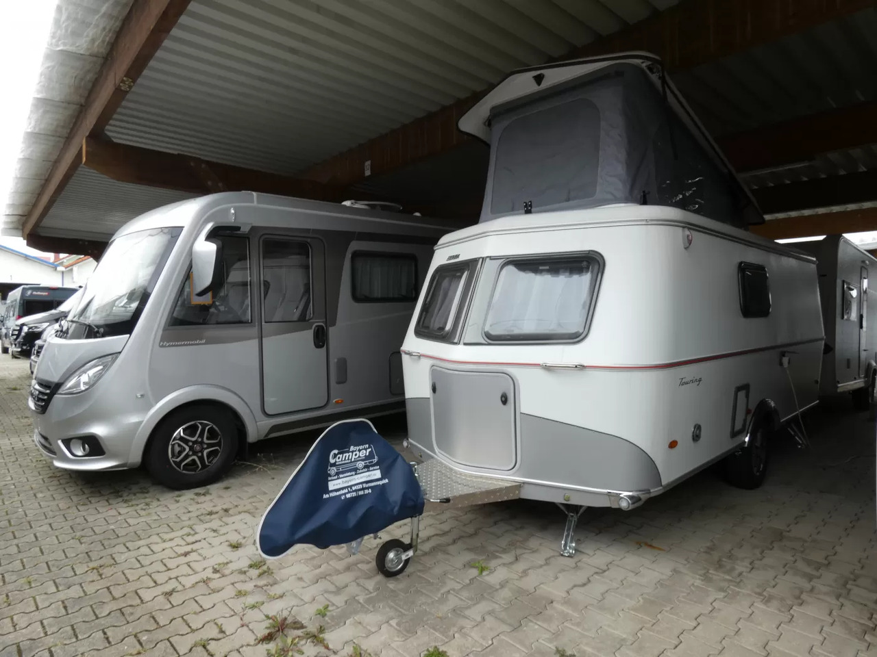 Новый Прицеп дача Wohnwagen Hymer Eriba Touring 630 #1517: фото 1