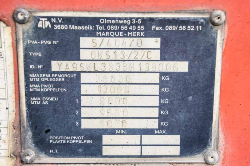 Atm ATM OKS 13/27C -28M3 + STEEL+HYDR.DOOR в лизинг Atm ATM OKS 13/27C -28M3 + STEEL+HYDR.DOOR: фото 8