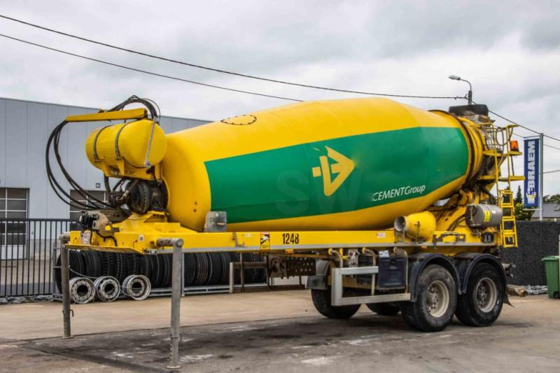 DE BUF BETON MIXER/MALAXEUR/MISCHER 10M3 - Полуприцеп бетоносмеситель: фото 1