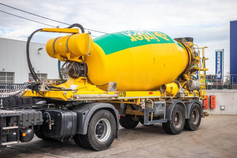 DE BUF BETON MIXER/MALAXEUR/MISCHER10M3 - Полуприцеп бетоносмеситель: фото 1