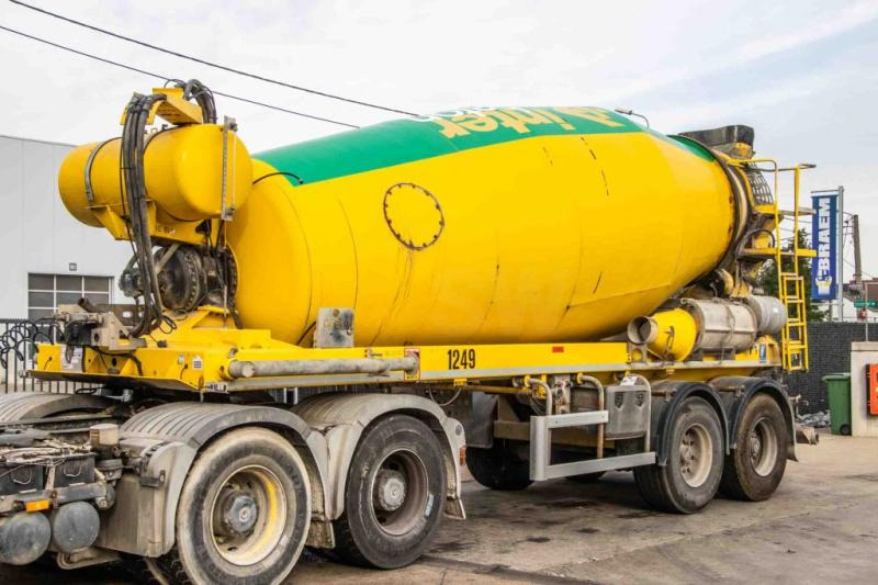 DE BUF BETON MIXER/MALAXEUR/MISCHER12M3 - Полуприцеп бетоносмеситель: фото 1