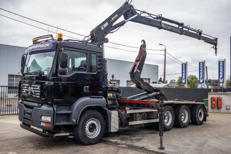 MAN TGA 35.390 BL - HIAB 195 - Крюковой мультилифт, Автоманипулятор: фото 1 MAN TGA 35.390 BL - HIAB 195 - Крюковой мультилифт, Автоманипулятор: фото 1