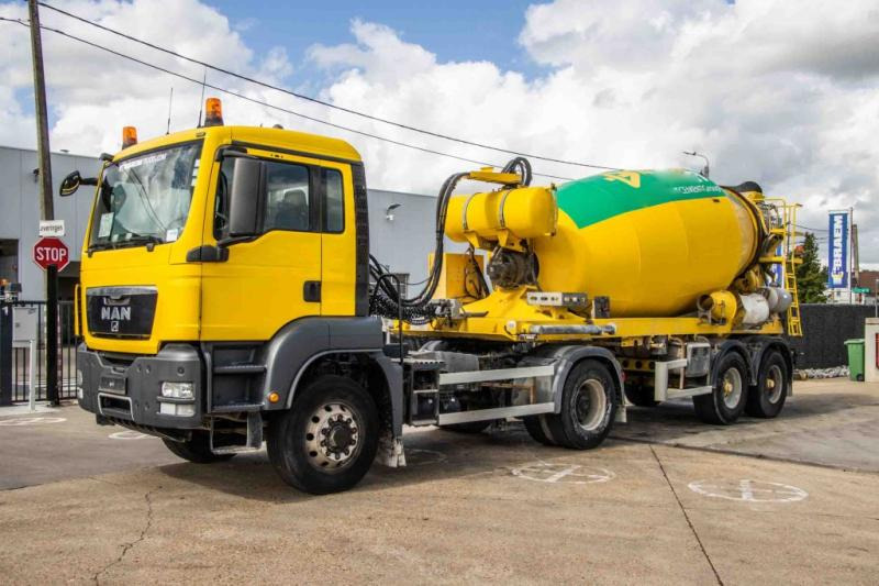 MAN TGS 18.360 BLS-4X4H+MIXER 10 m3 - Автобетоносмеситель: фото 1 MAN TGS 18.360 BLS-4X4H+MIXER 10 m3 - Автобетоносмеситель: фото 1