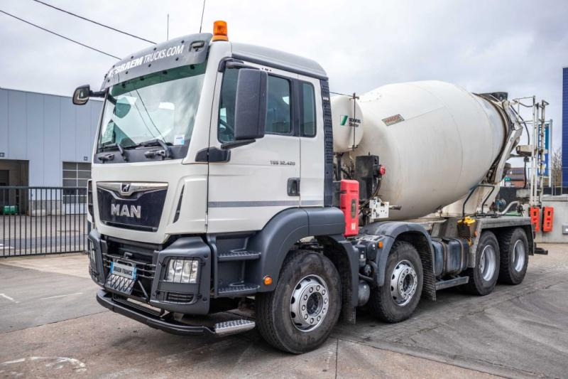 MAN TGS 35.420 BB+STETTER 9M3 - Автобетоносмеситель: фото 1