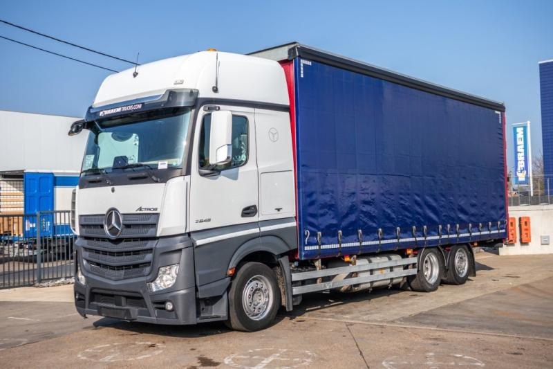 Mercedes ACTROS 2645 L - Тентованный грузовик: фото 1 Mercedes ACTROS 2645 L - Тентованный грузовик: фото 1