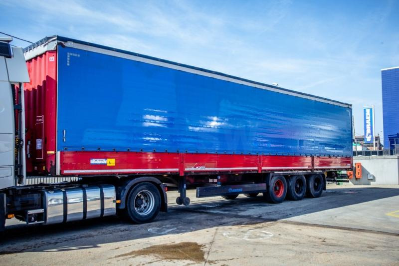 Krone SD P27-ALU BORDEN/RIDEAUX/LADEBOARD - Полуприцеп: фото 1