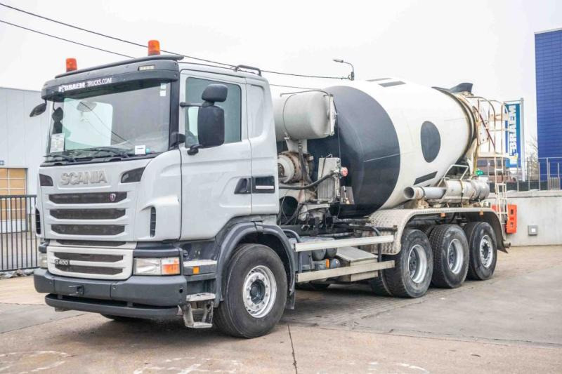 Scania G400-8x4+MIXER 9M3(2020) - Автобетоносмеситель: фото 1