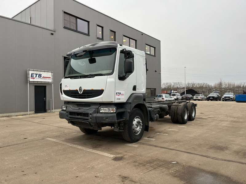 Renault Kerax 450 DXI (MANUAL GEARBOX / BOITE MANUELLE / LAMES / STEEL) - Грузовик-шасси: фото 1 Renault Kerax 450 DXI (MANUAL GEARBOX / BOITE MANUELLE / LAMES / STEEL) - Грузовик-шасси: фото 1
