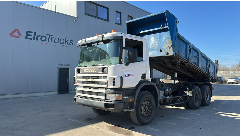Scania 124 - 360 (MANUAL PUMP / MANUAL GEARBOX / BIG HUB / BIX AXLE / STEEL SUSP. / LAMES / GRAND PONT) - Самосвал: фото 1 Scania 124 - 360 (MANUAL PUMP / MANUAL GEARBOX / BIG HUB / BIX AXLE / STEEL SUSP. / LAMES / GRAND PONT) - Самосвал: фото 1