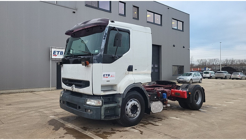 Renault Premium 385 (POMPE MANUELLE / BOITE MANUELLE / MANUAL GEARBOX / EURO 2) - Тягач: фото 1