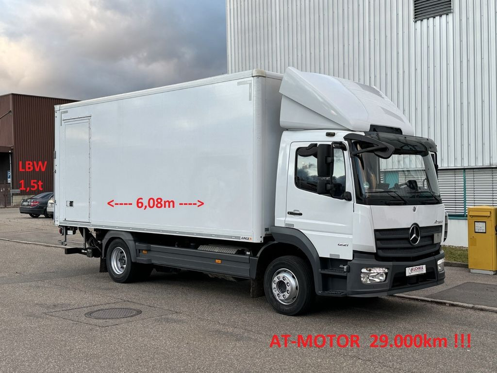 Mercedes-Benz Atego 1221 L Koffer 6m LBW AHK AT-Motor 29Tkm - Грузовик с закрытым кузовом: фото 1 Mercedes-Benz Atego 1221 L Koffer 6m LBW AHK AT-Motor 29Tkm - Грузовик с закрытым кузовом: фото 1